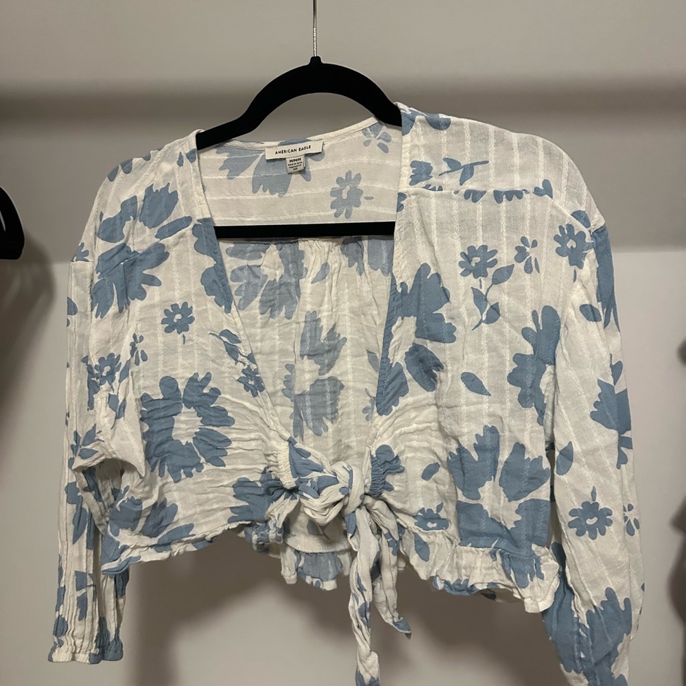 Cropped Flower Top